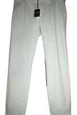 Pantalones italianos informales Transit beige claro de algodón para hombre talla 2XL
