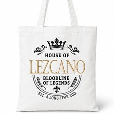 Bolso de Mano House Of LEZCANO Nombre Familiar Regalo de Cumpleaños