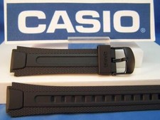 Correa de reloj Casio AW-81 correa de resina negra. Banda original.
