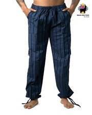 Pantalones boho de algodón. Pantalones estilo hippie.