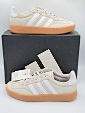 Adidas Barreda Para hombres 9 Para mujeres 10 Blanco Nube Goma Gamuza Tenis JR1325 NUEVO EN CAJA