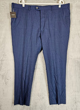Pantalón Indochino 42x26 Azul Lana Vestido Ligero Frente Plano Cónico Newbury 60