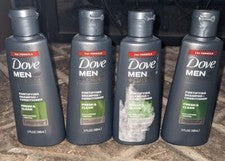 4 champú + acondicionador Dove Men Care Fresh & Clean tamaño de viaje - 3 oz cada uno