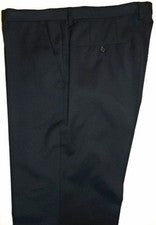 NUEVO Hombre HUGO BOSS 38 W 100% Peso Ligero PANTALONES LANA VIRGEN NEGRO FR: $850traje