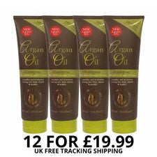 Champú aceite de argán 300 ml x 12 | Aceite de argán marroquí | Cuidado nutritivo del cabello