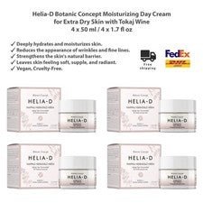 Helia-D Botanic Concept Crema Hidratante de Día Piel Seca x4