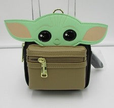 Disney Loungefly Grogu Mandalorian El Niño Muñequera Star Wars Cinturón Cartera Nuevo con Etiquetas