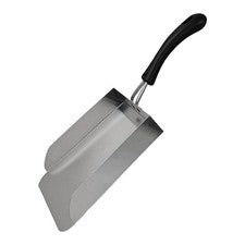 Placa parrilla espátula acero inoxidable pala para arroz eficiente transferencia de verduras