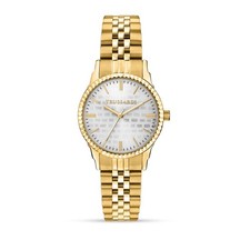 Reloj Pulsera Trussardi T-Bent Mujer Dorado Madreperla 32 MM Cuarzo 2020-