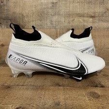 Botines de fútbol Nike para hombre talla 14 blancos negros Vapor Edge 360 Elite CV6282-108