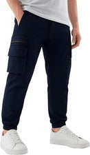 Pantalones cargo ligeros Soulstar para hombre - azules