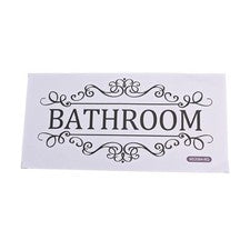 Pegatina de pared para decoración de baño fácil y rápida aplicación material impermeable
