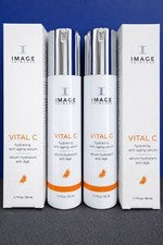 2X NUEVO Image Cuidado de la Piel Vital c Suero Hidratante Antienvejecimiento 1.7oz. Suero facial