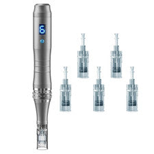 Kit de máquina de belleza limpieza facial recargable para el cuidado de la piel + 5 accesorios reemplazar