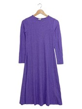 Vestido casual mujer ASOS Design manga larga morado talla 32/XXS