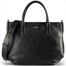 Moda Coccinelle Bolso Rebekka Mujer Negro De Cuero