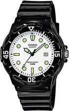 CASIO LRW-200H-7E1V reloj analógico para mujer negro blanco