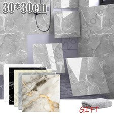 Pegatina de pared autoadhesiva de azulejos de mármol para cocina baño decoración del hogar