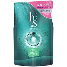 H&S Champú Refrescante Recarga 315ml para Cuidado Suave del Cuero Cabello