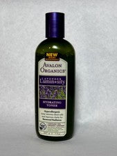 TONER HIDRATANTE LUMINOSIDAD LAVANDA AVALON ORGANICS RARO 7 OZ