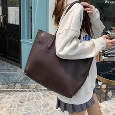 Bolso de mano vintage para mujer de gran capacidad estilo coreano bolso de hombro de cercanías