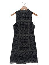 Topshop Vestidos Cuello Halter Negro Talla 36