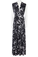 VON RONEN Maxi Dress Maxi long ONE SIZE black Long Transformer Dress NEW