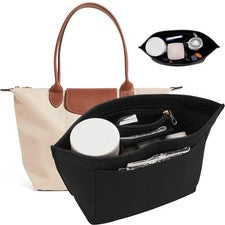 Inserto organizador de cartera de fieltro - Almacenamiento de bolso y organizador de bolsas