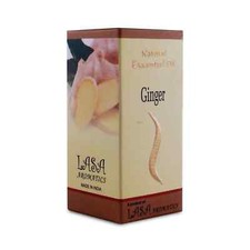Lasa Aromatics Perfume Esencial Natural Aceite Jengibre Fragancia de Larga Duración 10 ml