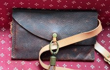 Bolso Bandolera de Viaje Estilo Waterloo Hecho a Mano Cuero Unisex Nuevo