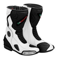 Zapatos/botas de cuero DRH RAPIDO para carreras de motocicletas BR1