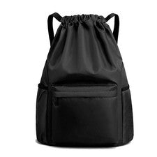 Mochila con cordón Mochila Bolsa de viaje con cordón Bolsa de deportes de fitness para 7056