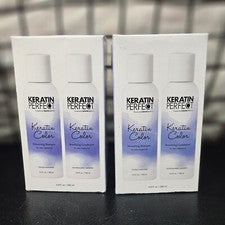 Champú Keratin Color Duo de Keratin Perfect 3,4 oz, acondicionador 3,4 oz ×2