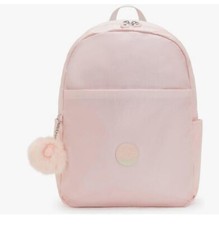 KIPLING Haydar Nylon Mujer Mochila Grande -Se Adapta a Portátil 15" en ROSA METÁLICO