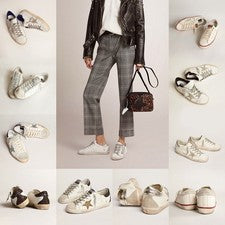 Hombre y Mujer Primavera Verano Cuero Nuevo Ballstar Leisure Band Zapatillas Deportivas