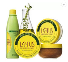 Kit Facial Lotus Profesional Puravitals/6 Artículos en Set/Paquete Salón