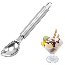 Cuchara De Helado De Mano Cuchara De Helado De Acero Inoxidable Para Patata Caliente Cocina Piezas Palas
