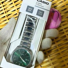 CASIO Collection MTP-1302D-3AJF reloj para hombre esfera verde oscuro analógi...