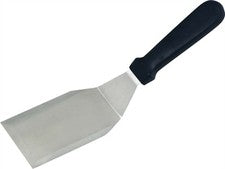 Espátula de acero inoxidable para barbacoa Turner para hamburguesas 7"