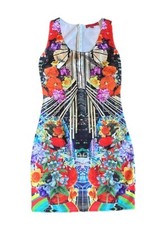 Vestido para mujer Wow Couture ceñido al cuerpo talla S floral