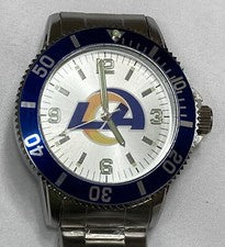 Reloj deportivo Los Angeles Rams Sparo estilo llave para hombre correa de metal