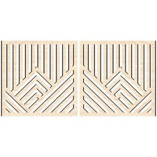2 Piezas Decoración de Pared para Hogar Paneles Decorativos Decoración de Salón para