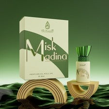Aceite de itr Al Nuaim Misk Madina 6 ml | Aceite de perfume unisex | Envío gratuito