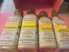 Crema de Naturaleza Miel Pura Cuidado del Cabello Colección para Cabello Seco Deshidratado Set (4)