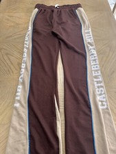 Pantalones de chándal/joggers de moda para hombre pantalones de corte marrón/bronceado talla grande