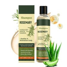 Champú de romero 100 ml natural nutritivo cuidado del cuero cabelludo mujeres cabello seco cuidado reparador