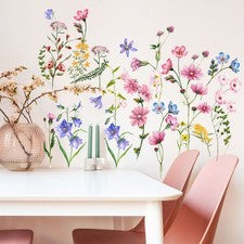 Pegatinas de pared pegatinas artísticas fondo decoración dormitorio pegatina floral