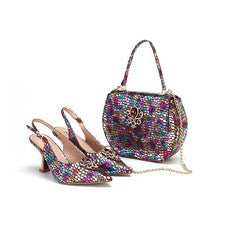 Juegos de zapatos y bolsos italianos HWS1-1