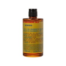 Korres Αthenian Grooming 4 en 1 aceite seco receta de peluquero, cabello y barba, 100 ml