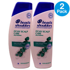 Champú diario para el cuidado del cuero cabelludo con picazón Head & Shoulders 12,5 fl oz paquete de 2 nuevo